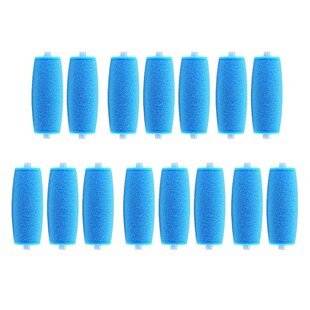 *15 Packs of Blue Replacet Rollers for Amope Pedi Refills Co