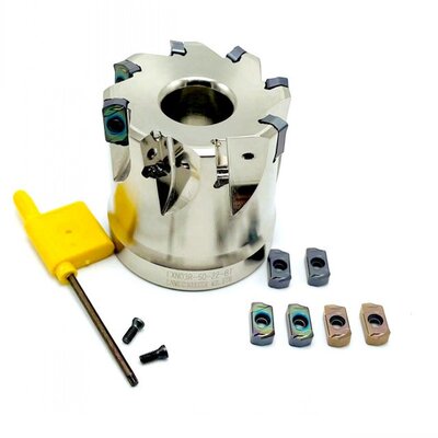 EXN03R 50 63 80 mm CNC Fast Feeding Lathe Machining Alloy En