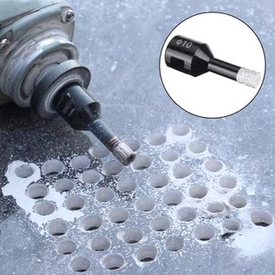 6-35mm Vacuum Brazed Diamond Dry Drill Bit M14 Thread Crown