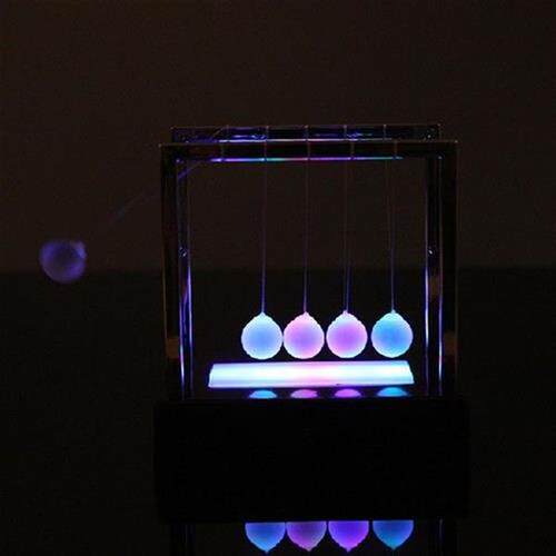 1PC Colorful Rotation Ferris wheel Newton Pendulum Ball