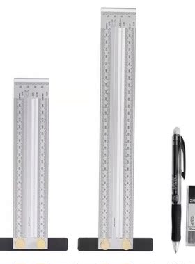 Architectural Scale Ruler High-Precision Calibrated Woodwork