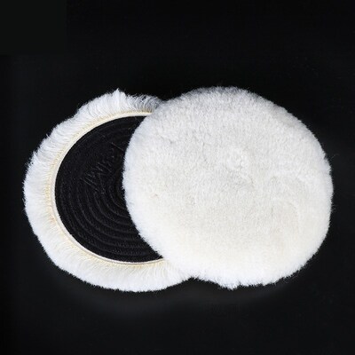 2PCS/lot Knit Buffing Pad Self-adhesive Wool Polishing Ball