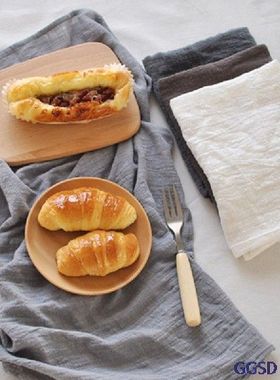 1pc Cotton Linen Tablecloth 45*65cm Japanese Style