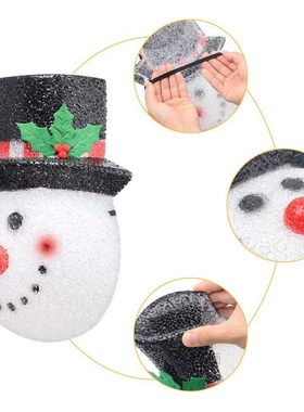 1pc/2PC Christmas Snowman Porch Light Cover New Year 2021 De