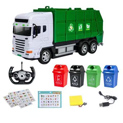 RC Garbage Truck 2.4GHz Remote Control Garbage Truck