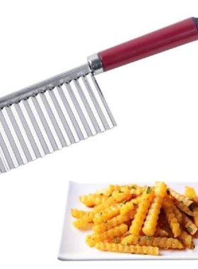 2022 New Potato Wavy Edged Knife Cutting Peeler Stainless