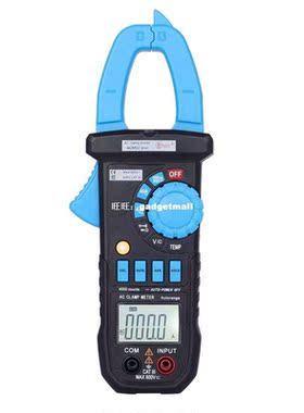 Digital LCD Clamp Meter Multimeter DC/AC Voltage AC Current