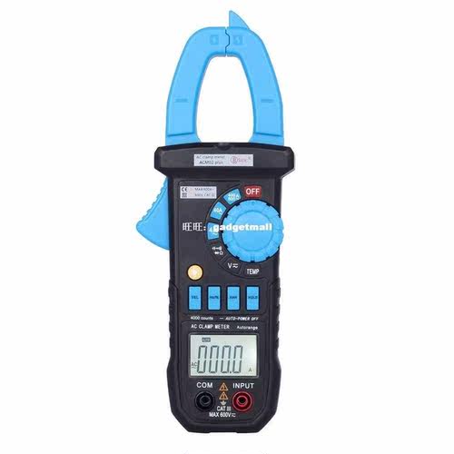 Digital LCD Clamp Meter Multimeter DC/AC Voltage AC Current