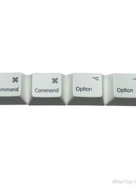 4Pcs Common Option PBT Dye Subbed Mac Keycaps R1 For Mechani