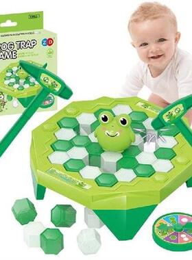 Ice Breaking Game Toy Mini Penguin Trap Breaking Ice Cubes P