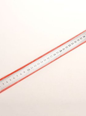 Double Side Stainless Steel Straight Ruler Metric Rule Preci