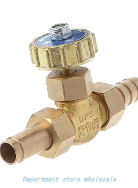 Elbow Brass Needle Valve 10mm Propane Butane Gas Adjuster Ba