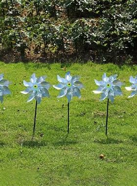 Bird Repeller Pinwheels Reflective Sparkly Bird Deterrent