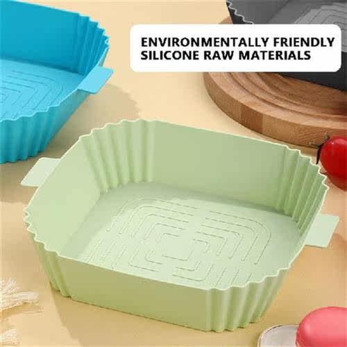 Baking Pan Cake Mold Air Fryer Silicone Kitchen Tray Silica