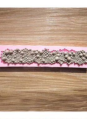 1 PC New Design 3D Round Pels Bubbles Mold Silicone Fonda