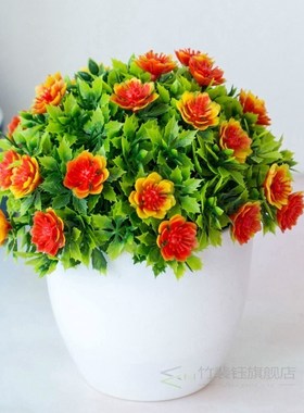 Artificial Fake Flower Potted Plant Bonsai Christmas Wedding