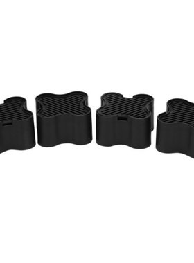 4 Pack Bed and Furniture Risers Elevator Up to 2 Inch Heavy
