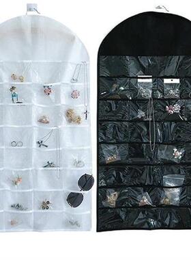 New 32 Pockets Dual Sided Jewellery Storage Display Pouch