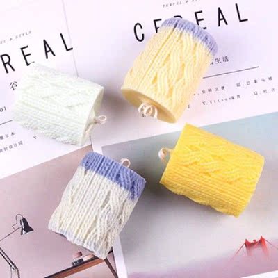 3D Silicone Aroma Candle Mold Candle Gypsum Clay Making DIY