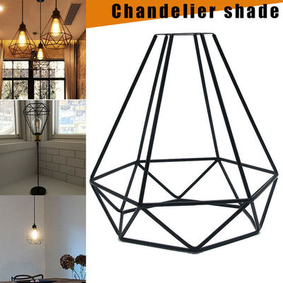 1pcs 2021 Lampshade Metal Wire Cage Retro Shaped Hanging