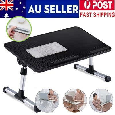 Big Laptop Desk Stand Foldable Adjustable Laptop Bed Table C