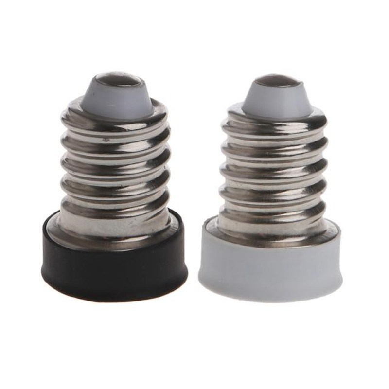 1Pc E14 to E12 Base Adapter LED Bulb Socket Converter Lamp H