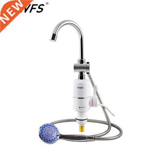 ATWFS Tankless Instant Water Heater Shower Head Bathroom Fa