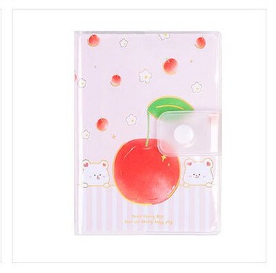 MINKYS 2021 A5 A7 Cherry Baby Waterproof PP Pocket Journal N