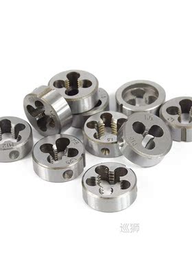 6/8/11pcs Metric Die Wrench Sets Circular Die Kit Screw Thre