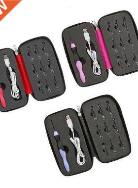 9 in 1 USB Light Up Crochet Hooks Knitting Needles LED