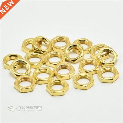 M10 Gold Nuts Lamp Fastening Nut 4MM Thickness Alloy 10mm T