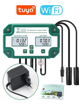 6in1 Water Quality Tester Tuya WiFi MultiParameter Water Qua