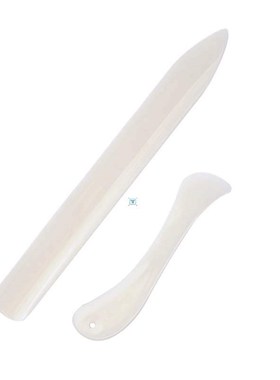 2pcs portable natural bone folder tool for scoring folding