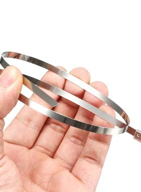 High Quality 10pcs 33 Inch Stainless Steel Cable Zip Ties 0