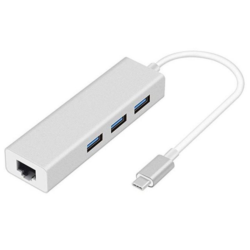 USB C HUB Gigabit Ethernet Rj45 Lan Adapter USB Type-C to US