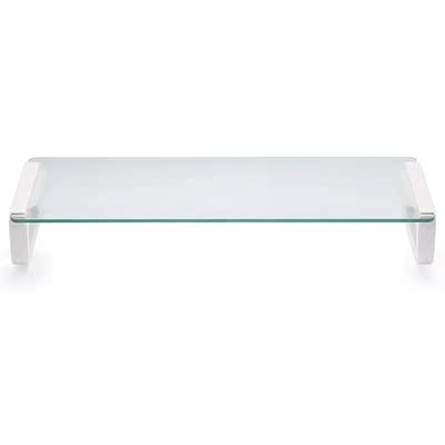Monitor Stand Base Notebook Stand Tempered Glass Desktop Inc
