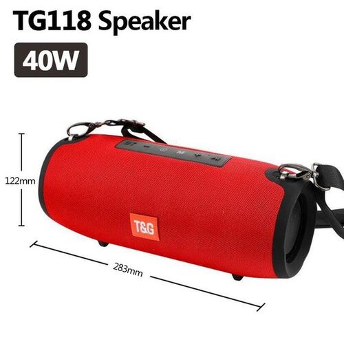 TG118 40W Bluetooth Speaker High Power Portable Speaker Soun