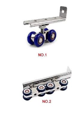 Sliding Door Roller Universal Hanging Wheel Rail Track