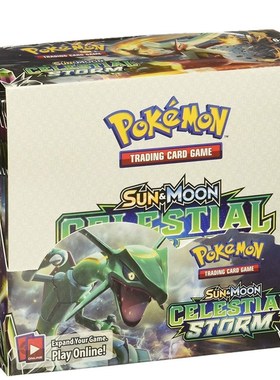 324 Cards Pokemon TCG Sun  Moon Celestial Storm 36-Pack Boo