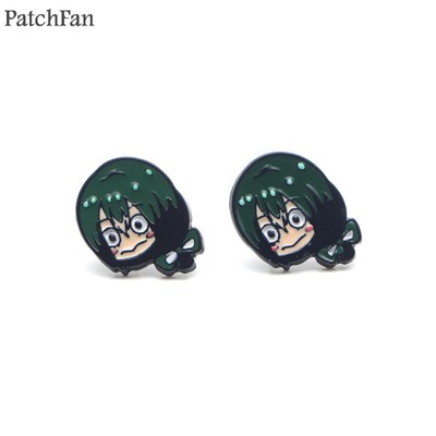 My Hero Academia cartoon ear enamel Charm Cute creative para