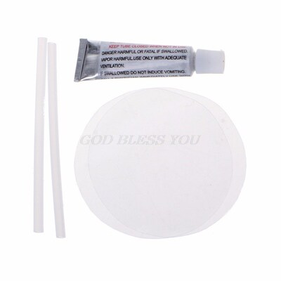New Clear PVC Patch Vinyl Glue Repair Kit for Inflatables Wa