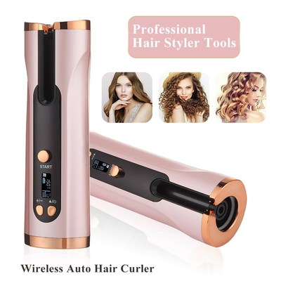Portable Automatic Hair Curler Auto Ceramic Wireless Curling