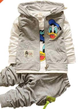 Boys Clothing Sets Children Fashion Donald Duck Baby boy T-s