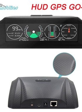 GO 2 GPS Escort Speed Slope Meter Inclinometer Car HUD Head-