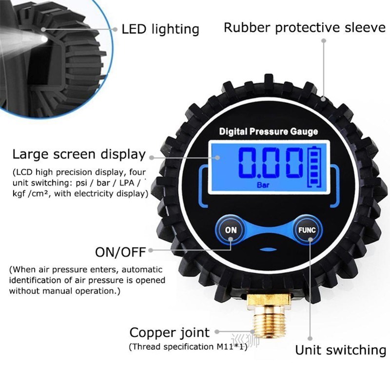 Tire Pressure Monitoring System Digital Tire Pressure Gauge