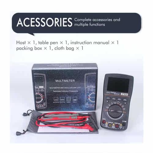 2in1 HD Intelligent Graphical Digital Multimeter Oscilloscop