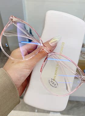 2021  Round Computer Glasses Anti Blue Light Glasses Blockin