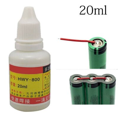20ml Stainless Steel Liquid Flux Welding Solder Non-toxic Co