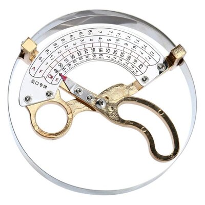19-62cm Stainless Steel Hat Calipers Scissor Type Ring Compa