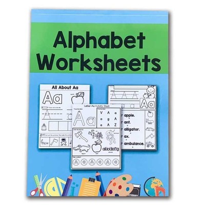 78 Pages/Book Children Learn English letter Homework ABC 26